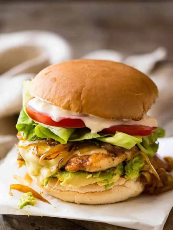 Grilled Chicken Burger